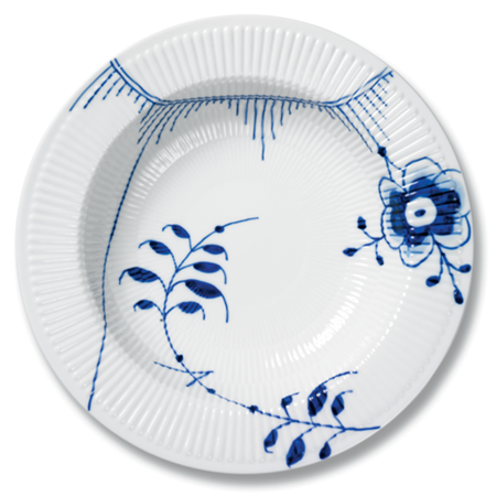 Сервировочная тарелка Blue Fluted Mega